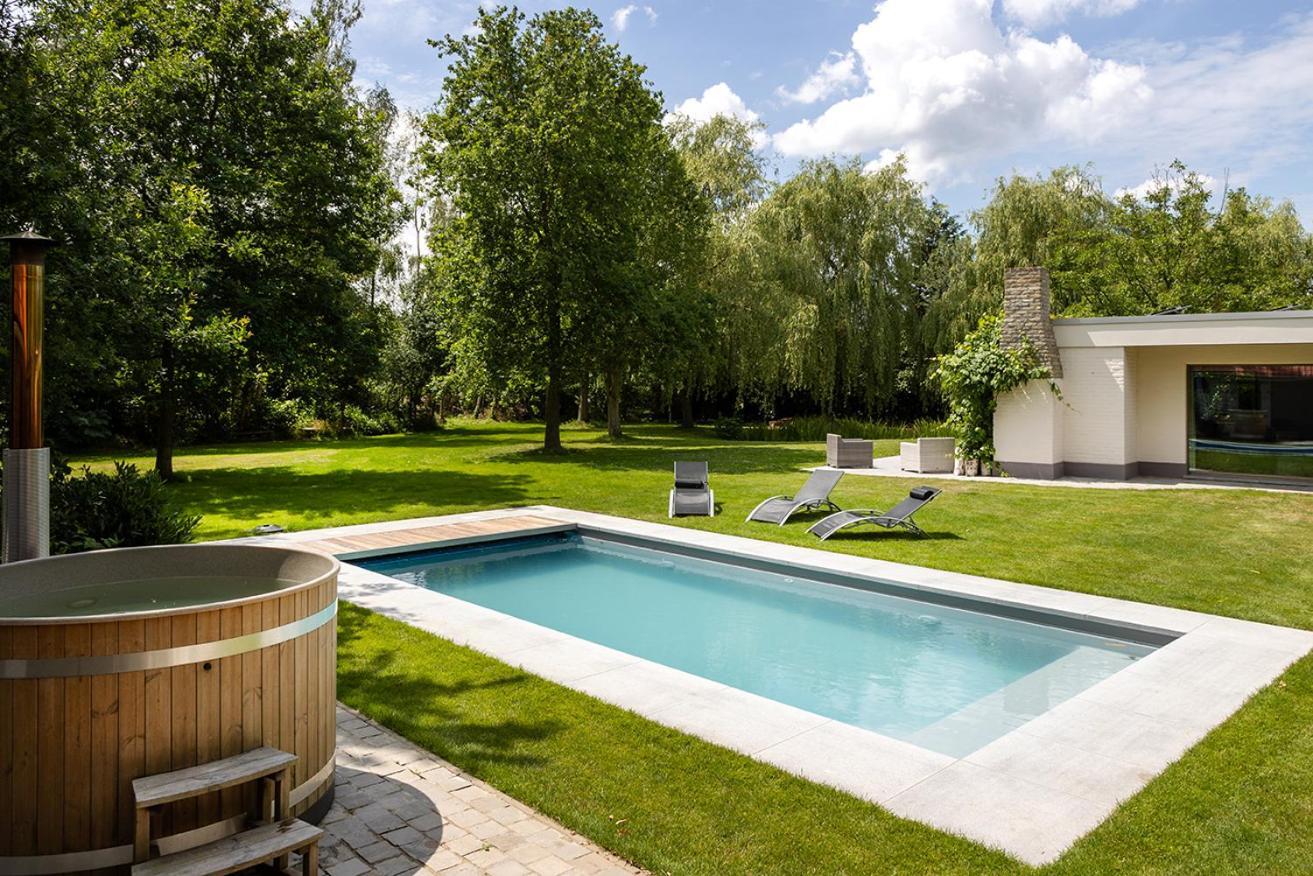 Vakantiewoning Blijbos Oostkamp Esterno foto